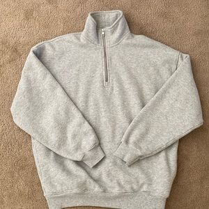 TNA Fleece mega 1/4 zip sweatshirt size2